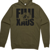 Fuji X Aus v2 (Black Logo) - AS COLOUR Adult Stencil Hoodie